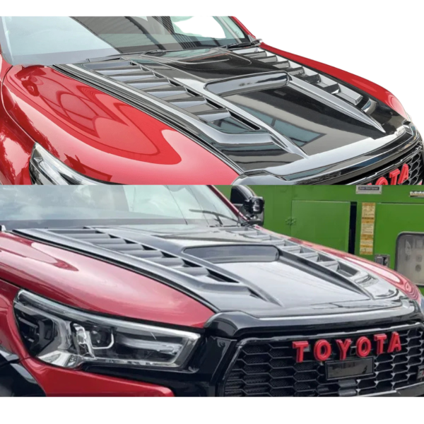 Toyota Hilux ABS Bonnet Scoop