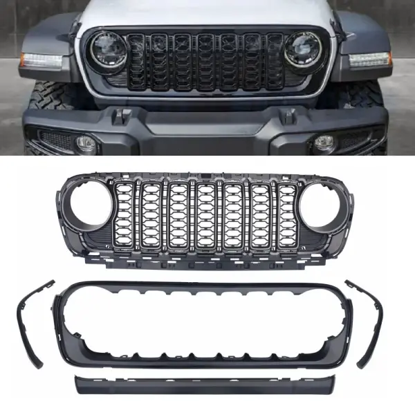 Jeep Wrangler 2024 Look Grill