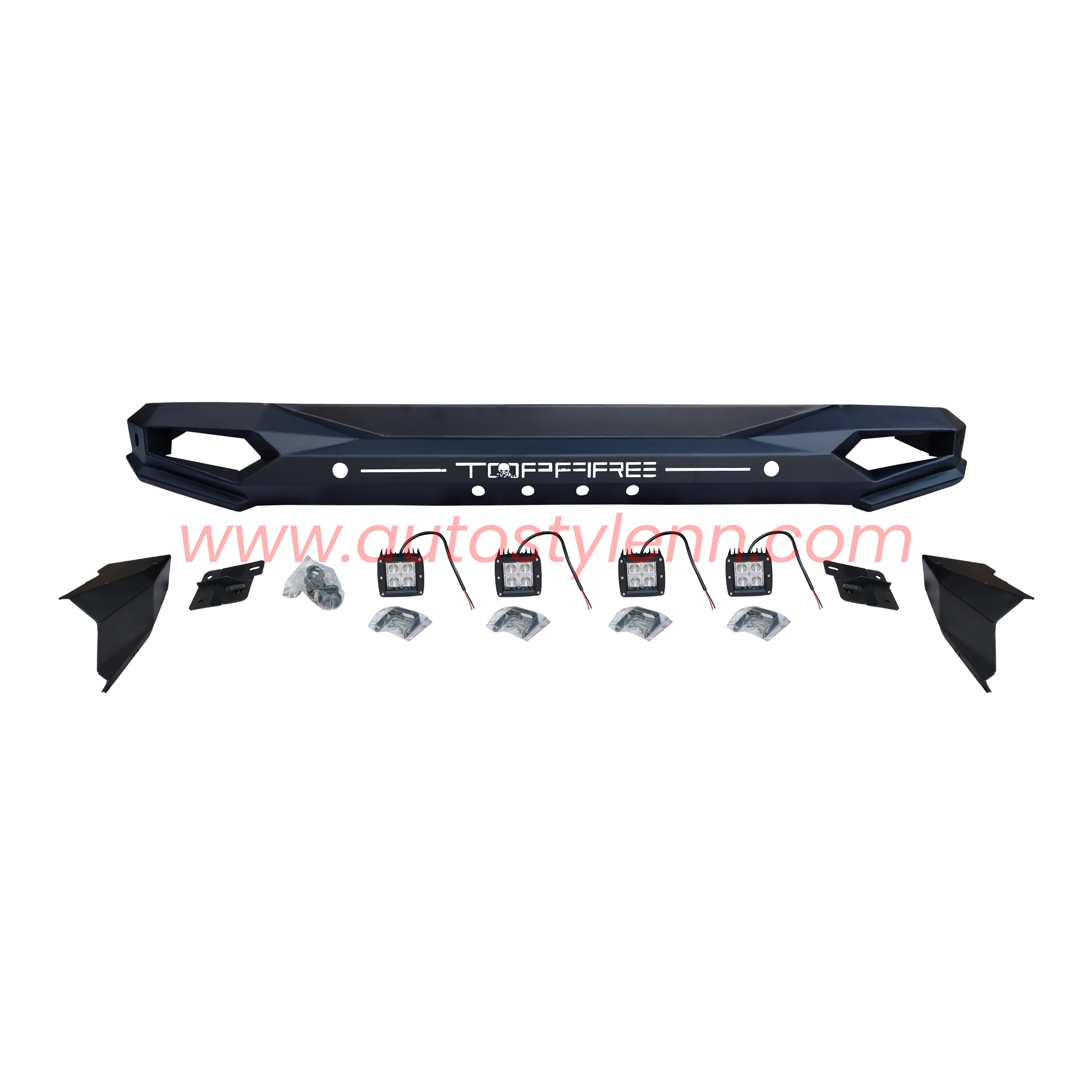 Jeep Wrangler Top Fire Rear Bumper