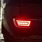 Mahindra Scorpio N 2D Red Bumper Reflector Matrix