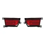 Mahindra Scorpio N 3D Red Bumper Reflector Matrix
