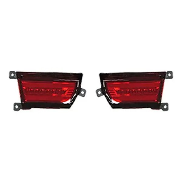Mahindra Scorpio N 3D Red Bumper Reflector Matrix