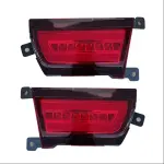 Mahindra Scorpio N 3D Red Bumper Reflector Matrix