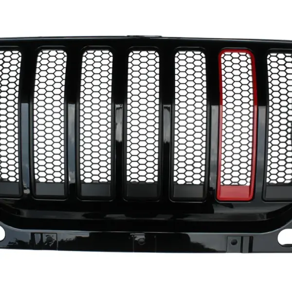 Mahindra Thar Predator Style Front Grill With Red Slot