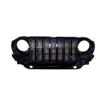 Mahindra Thar 7-Slot Wrangler Style ABS Front Grill Black