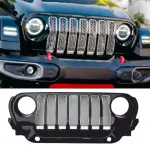 Mahindra Thar 7 Slot Wrangler Style Grill with Chrome Slot