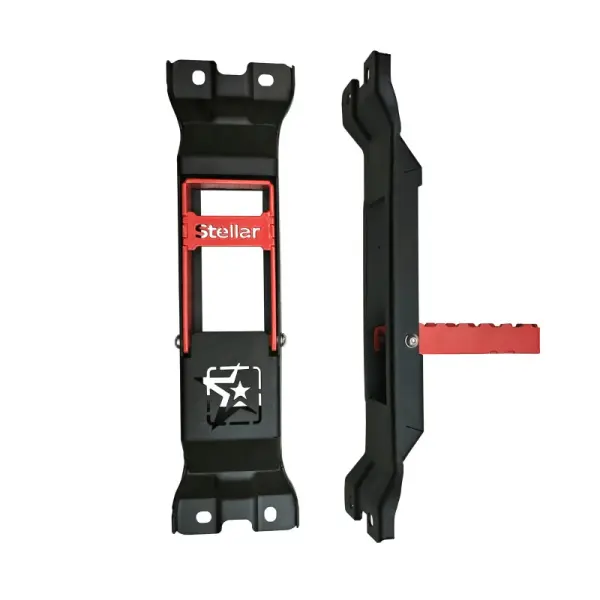 Mahindra Thar Door Hinge Step Red & Black