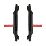 Mahindra Thar Door Hinge Step Red & Black