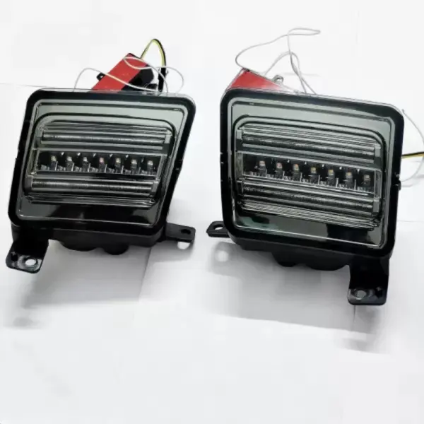 Mahindra Thar Fender DRL Smoke – Sleek LED Daytime Running Lights with Turn Indicator