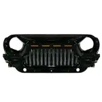 Mahindra Thar Front Gloss Black Angry Bird ABS Grill With LED