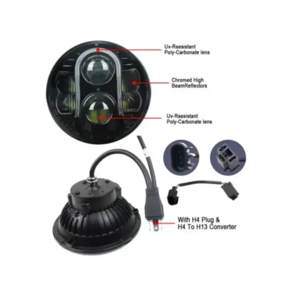 Mahindra Thar Head Lamp U-Type