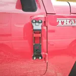 Mahindra Thar Roxx Door Hinge Step Combined Red & Black (V3)