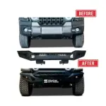 Mahindra Thar Roxx Front Bumper With Underbody Shield (V2)