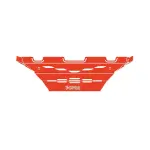 Mahindra Thar Roxx Front Underbody Shield (Red)
