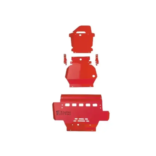 Mahindra Thar Roxx Front Underbody Shield (Red)