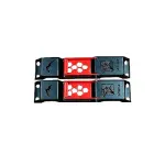 Mahindra Thar Stellar Door Hinge V2 (Black & Red )