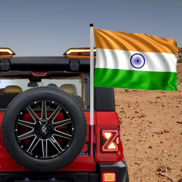 Mahindra Thar Stellar Flag Rod