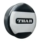 Mahindra Thar Stepney Cover Defender Style Black & White
