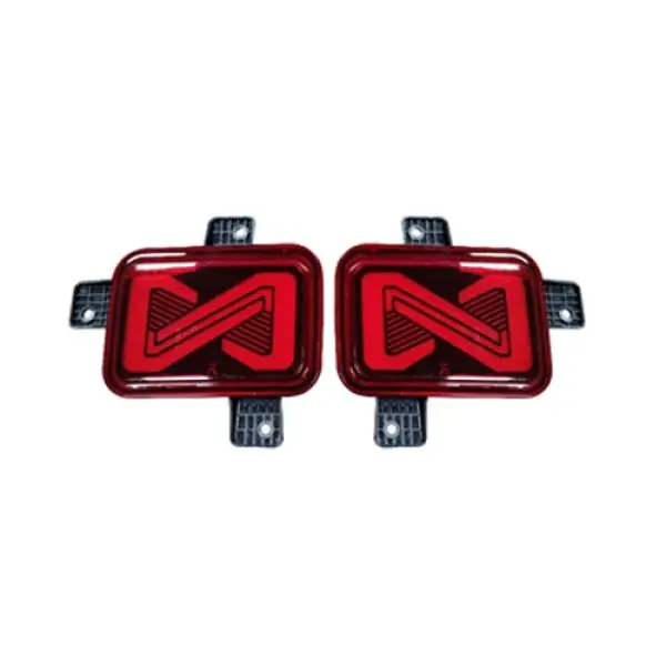 Mahindra Thar X Style Bumper Reflector | Stylish Rear Reflectors for Enhanced Visibility