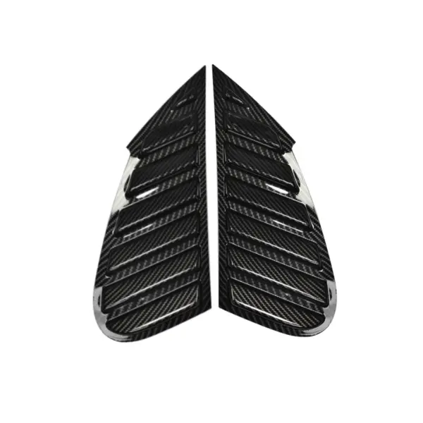 Maruti Suzuki Baleno 2022 - 2024 Carbon Window Louvers & Quarter Glass Cover