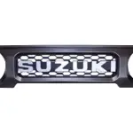 Maruti Suzuki Jimny ABS Grill With ‘SUZUKI’ Big Logo (Matt Black, Gloss Black, Grey)