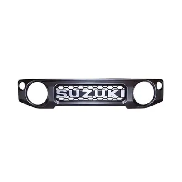 Maruti Suzuki Jimny ABS Grill With ‘SUZUKI’ Big Logo (Matt Black, Gloss Black, Grey)