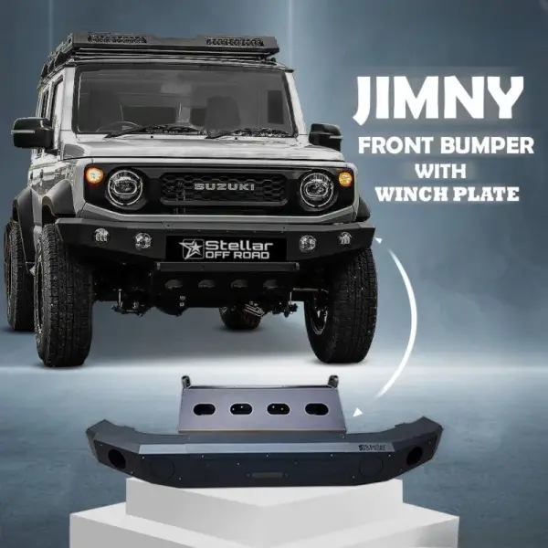 Maruti Suzuki Jimny Stellar Front Bumper With Winch Plate