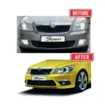 Skoda Laura VRS Front Bumper With Grill 2009 - 2012