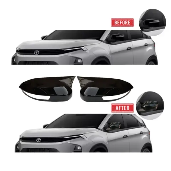 Tata Nexon Batman Style Mirror Caps