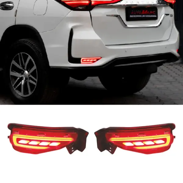 Toyota Fortuner 2016 Bumper Reflector Matrix