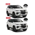 Toyota Fortuner Batman Style Mirror Caps