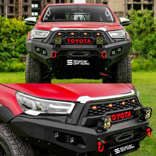Toyota Hilux Stellar Front Metal Bumper