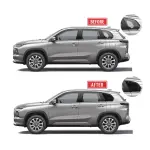 Toyota Hyryder Window Louvers & Quarter Glass Cover