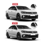 Volkswagen Virtus Batman Style Mirror Cap